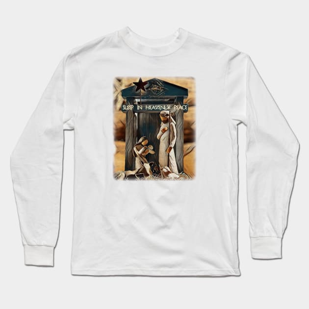 Sleep in heavenly peace Long Sleeve T-Shirt by FTLOG